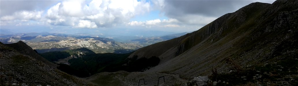 Timpa Scazzariddo e lago Laudemio