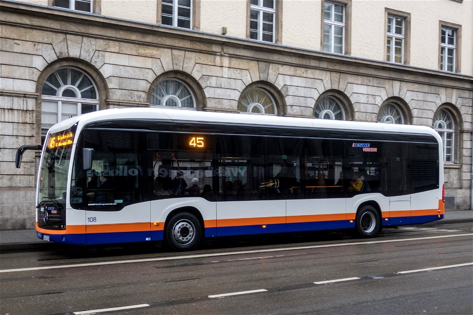 ESWE, Wiesbaden - Wagen 108 - WI-VG 1108 - Mercedes-Benz O 530 eCitaro (2019) - Wiesbaden, 27.01.2020