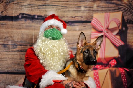 City of Elderly Love Claus for Paws Fundraiser