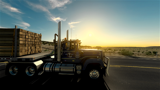 Ride, Rocked by the sound of the V8 mack...