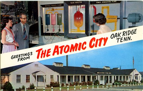 The Atomic City, Oak Ridge, Tennessee photo