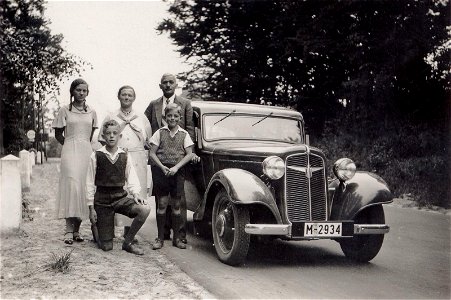 Sonntag 30. 08. 1936 Eldenburg bei Waren Müritz photo