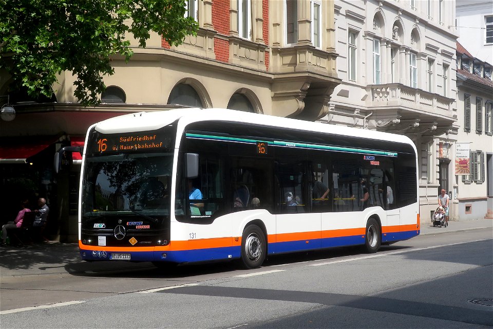 ESWE, Wiesbaden - Wagen 131- WI-VG 1131 - Mercedes-Benz O 530 eCitaro (2020) - Wiesbaden, 28.07.2022