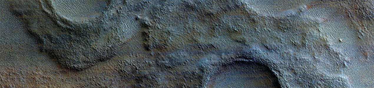 Mars - Pedestal Craters in Hellas Planitia photo