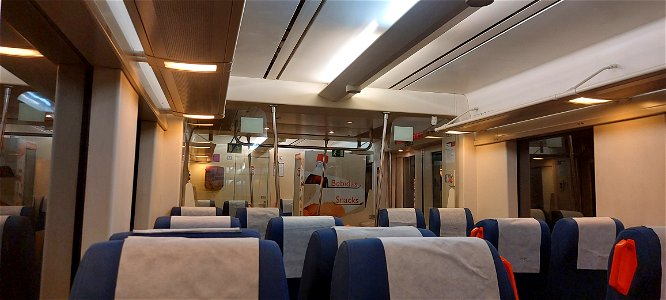 Renfe regional serie 470 interior