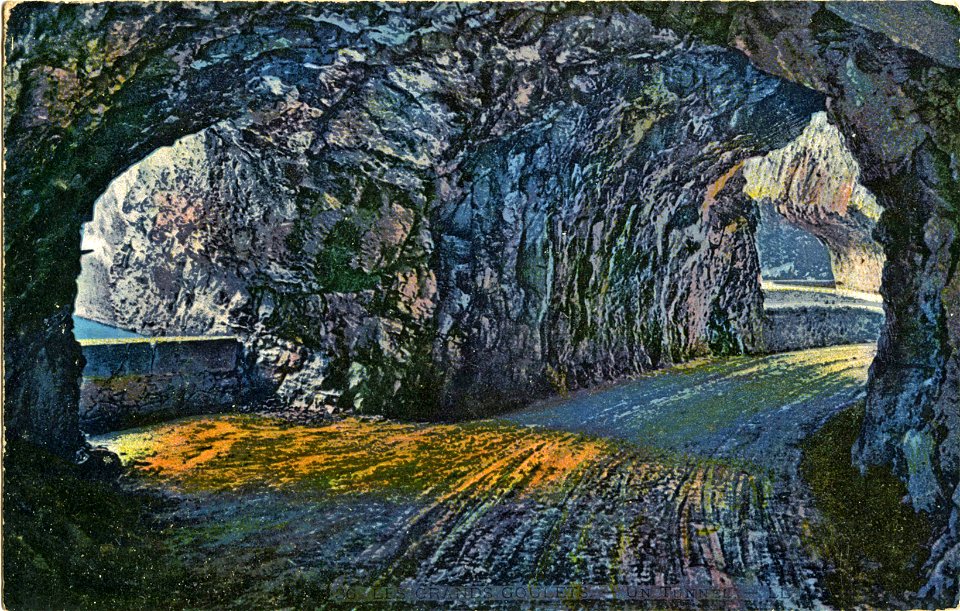 Tunnel, Postcard