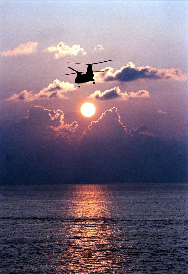 CH-46 Seahawk Helicopter