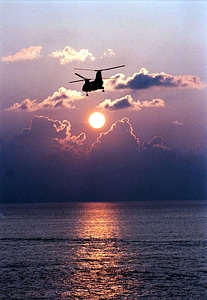 CH-46 Seahawk Helicopter