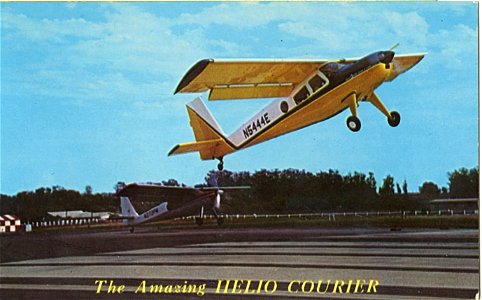 Helio Courier, Santa Barbara Aviation, California photo