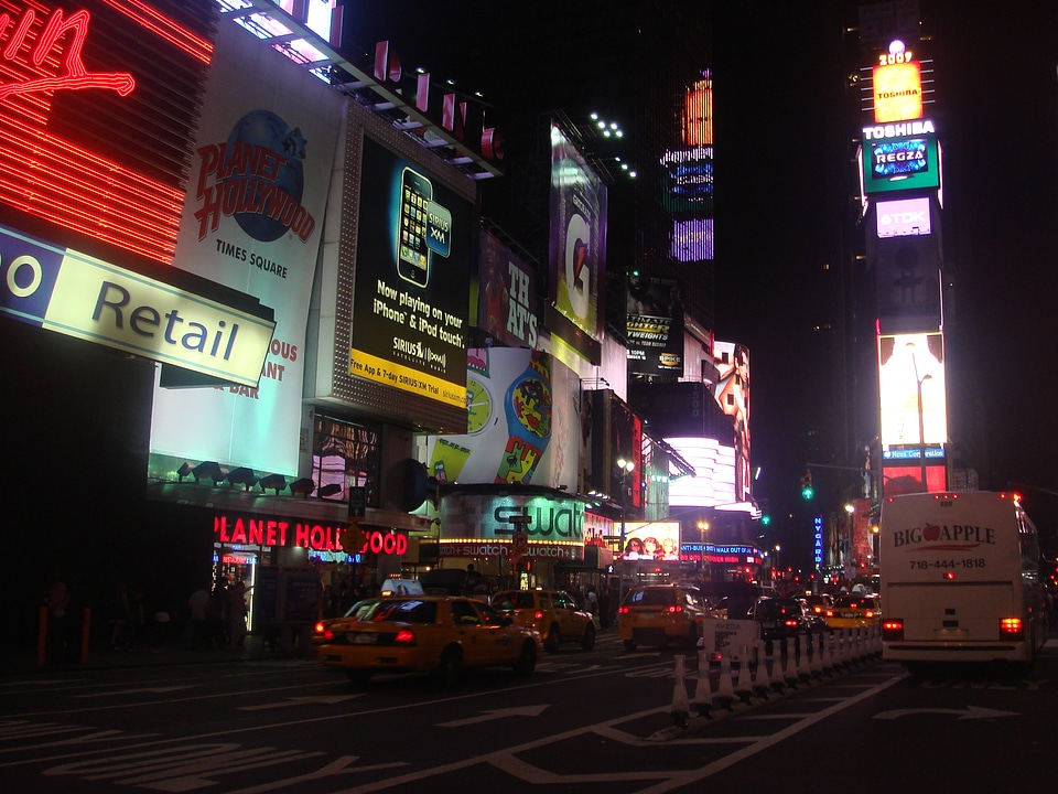 Times Square in Manhattan, New York