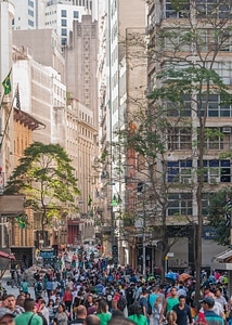 Sao Paulo Center Street photo