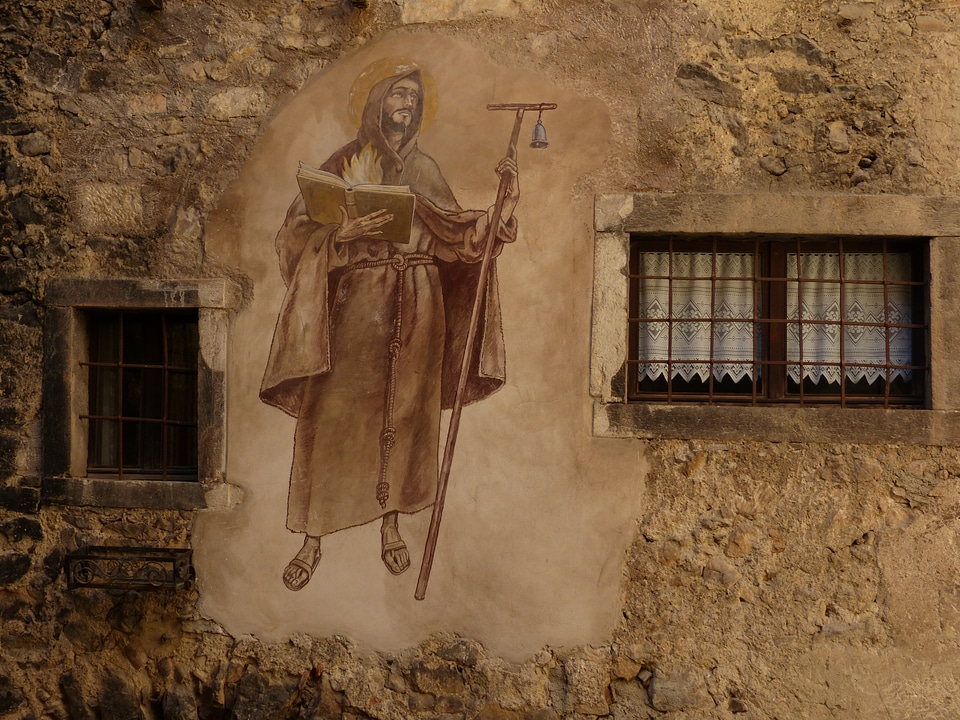 Middle ages medieval village village