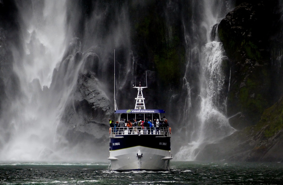 The Bowen Falls. Milford Sound