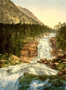 Cauterets.Pont d'Espagne et les chutes