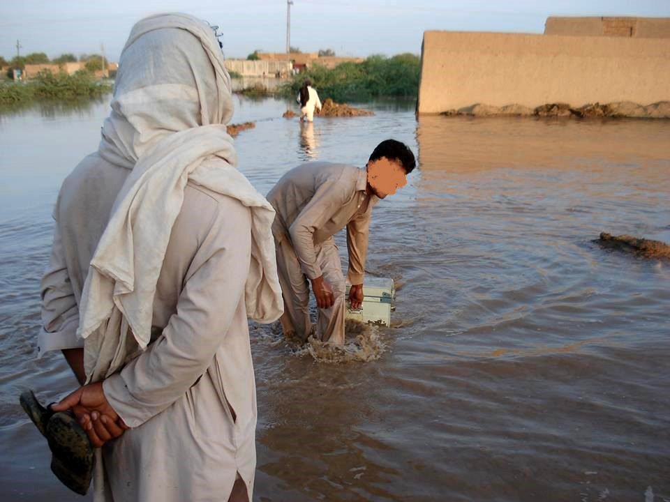 Flood in Haroon AbadKulachi Dera Ismail Khan  Khyber Pakhtunkhwa Pakistan 1