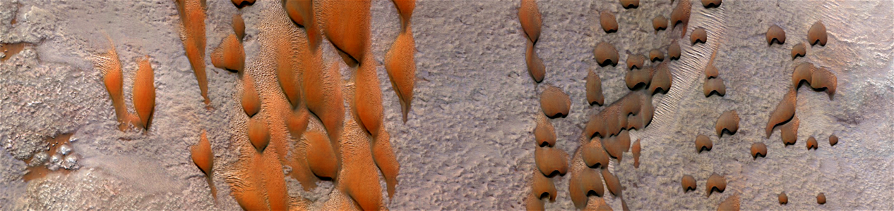 Mars - Dunes in Lyot Crater