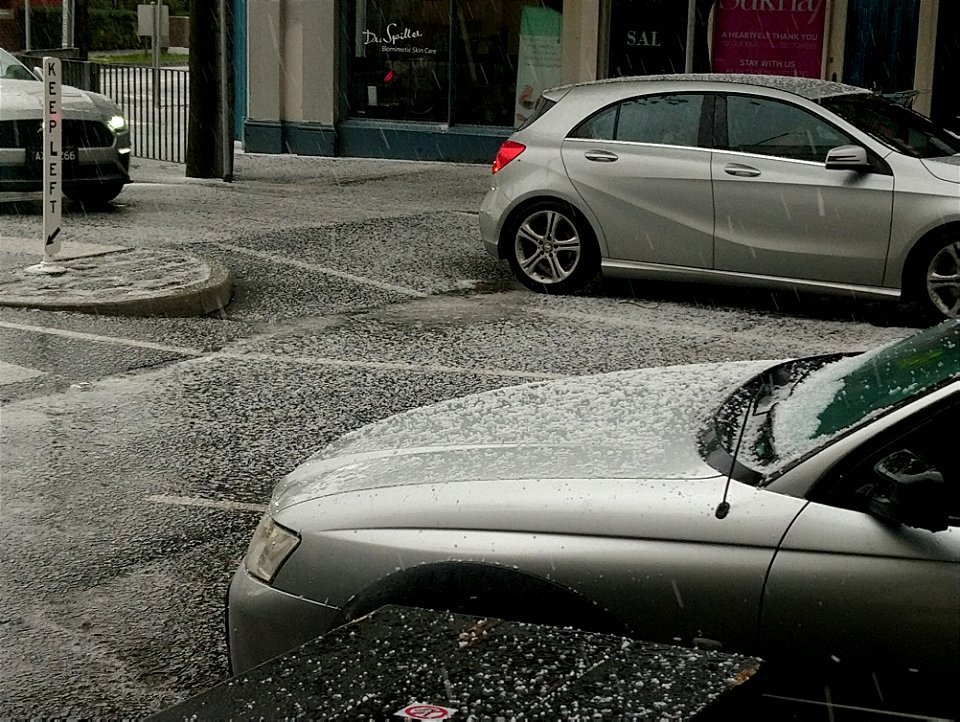 Raining in Melbourne