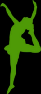 Baton Twirler Silhouette