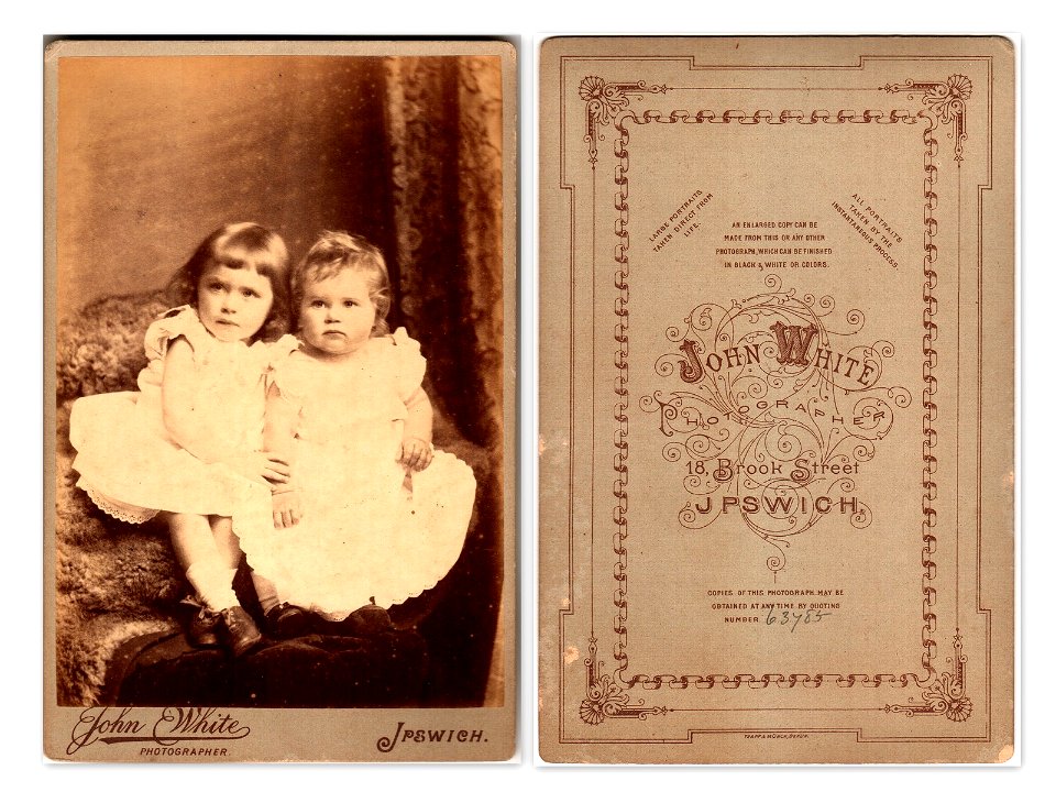 CooDyk_A03 Two young children by John White