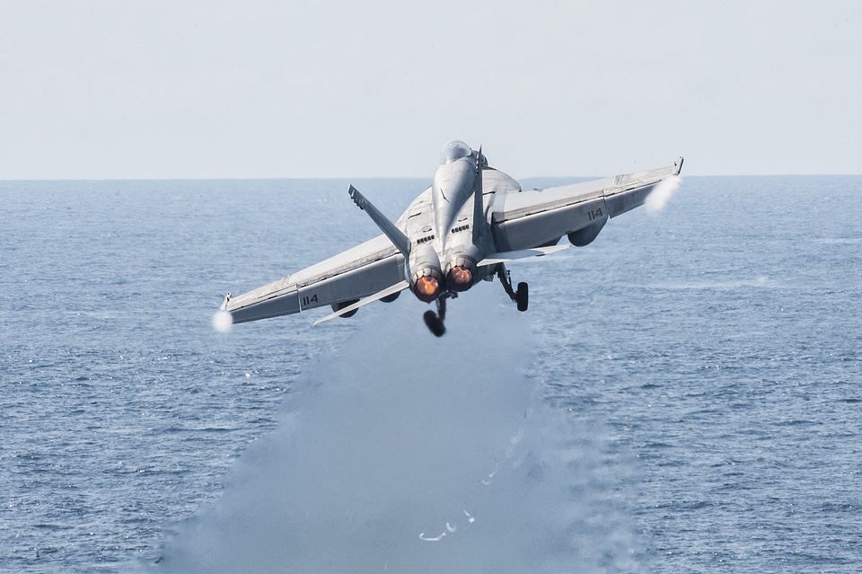 An F/A-18E Super Hornet