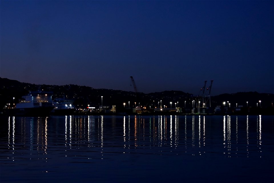 Wellington at night