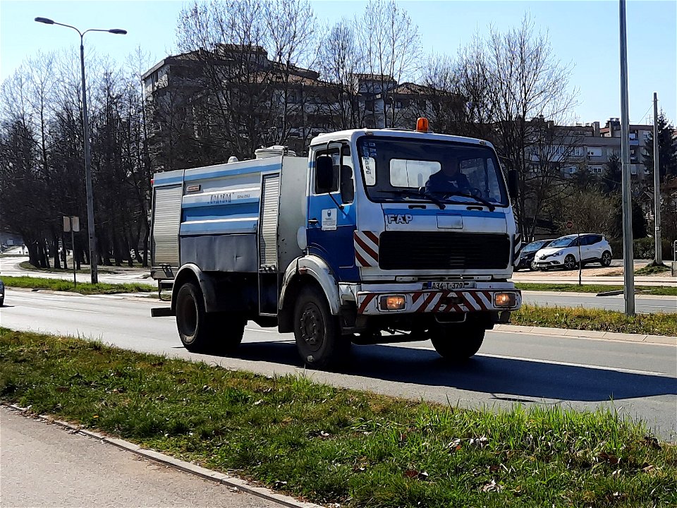 FAP fekalna cisterna / Sewer Cleaning Tank Obilićevo Banja Luka Republika Srpska Bosna i Hercegovina