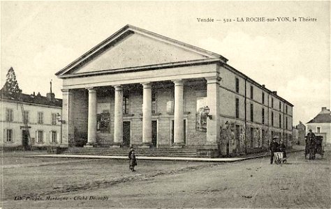 La Roche-sur-Yon.Le théâtre