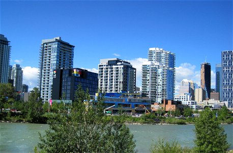 East Village in Calgary Canada photo