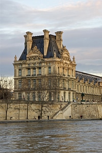 south wing of the Louvre palace photo