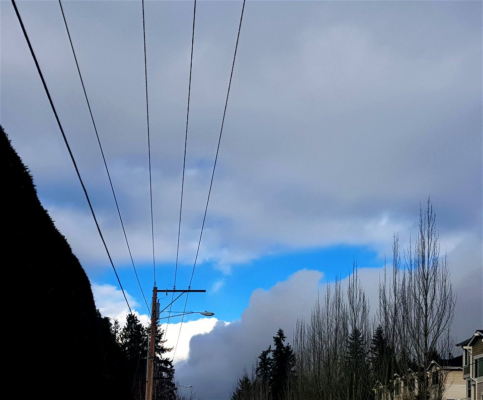 Cracks in the sky