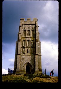 Glastonbury Tor. We made it! photo