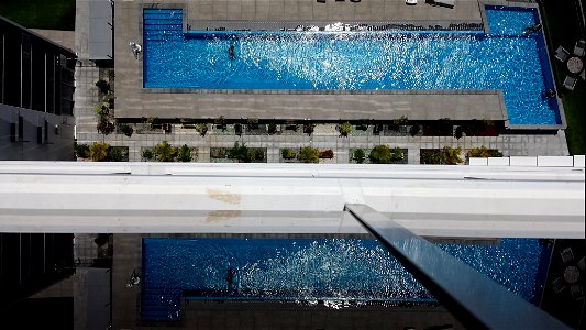 Ramada Swimming pool and reflection