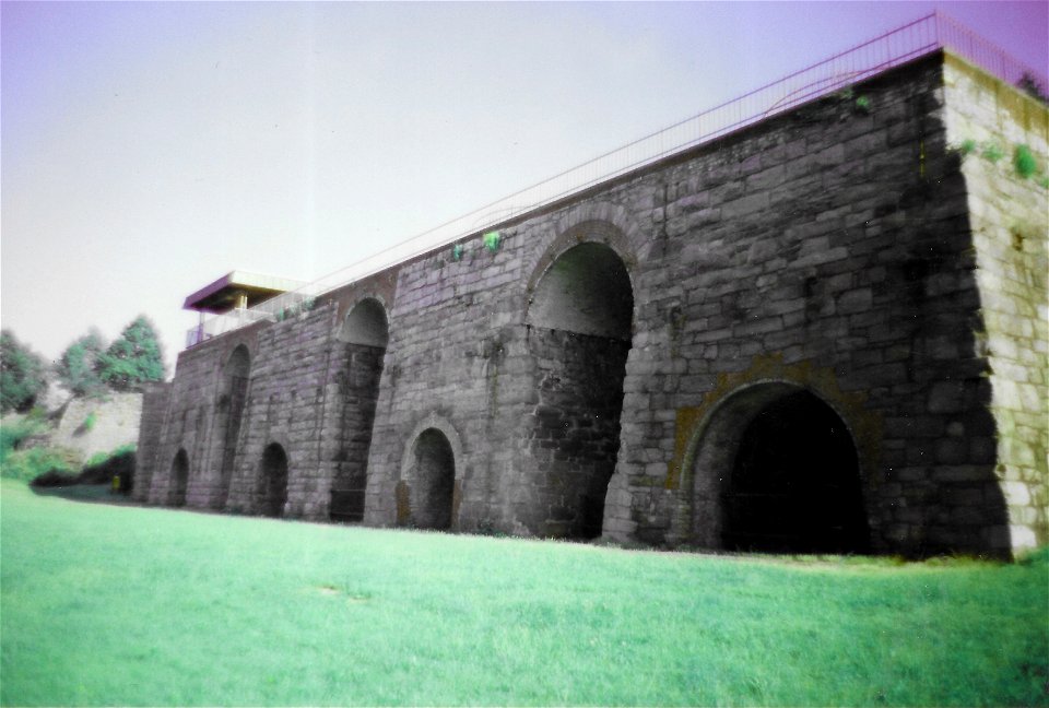 Scranton Pennsylvania - The Scranton Iron Furnaces - Historic Site - photo