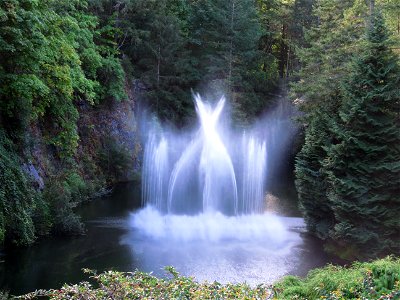 Butchart Gardens Fountain