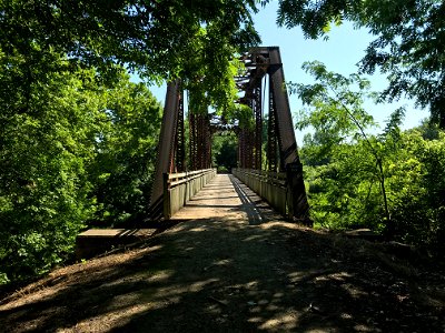Through Truss Bridge over the Lamine River