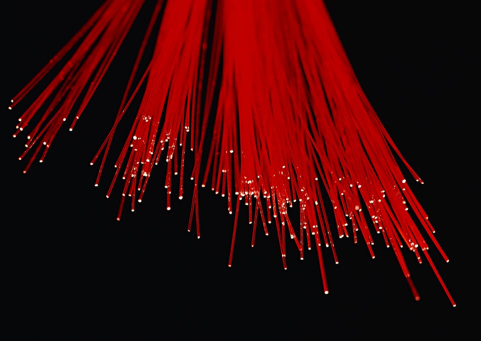 multicolor fiber optics