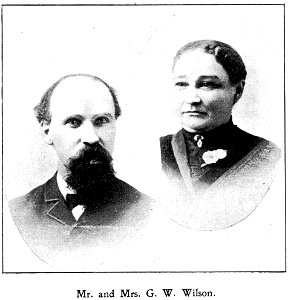 Mr. and Mrs. G. W Wilson photo