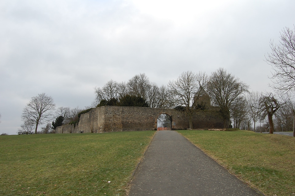 Castle away landscape