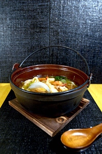 Dinner Nabeyaki Udon