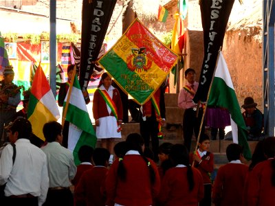 procession of the 6th of August, national day of Bolivia