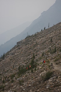 Mount Steven, Yoho National Park, Near Field, British Columbia photo