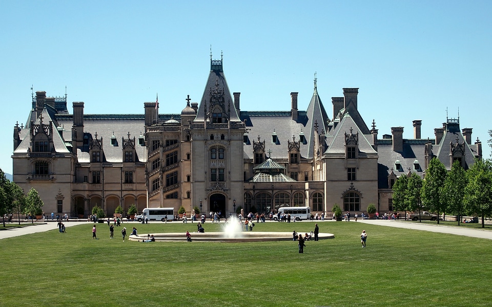 The Biltmore House in Buncombe County, NC