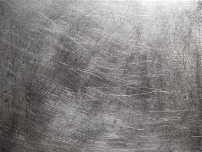 scratches on steel photo