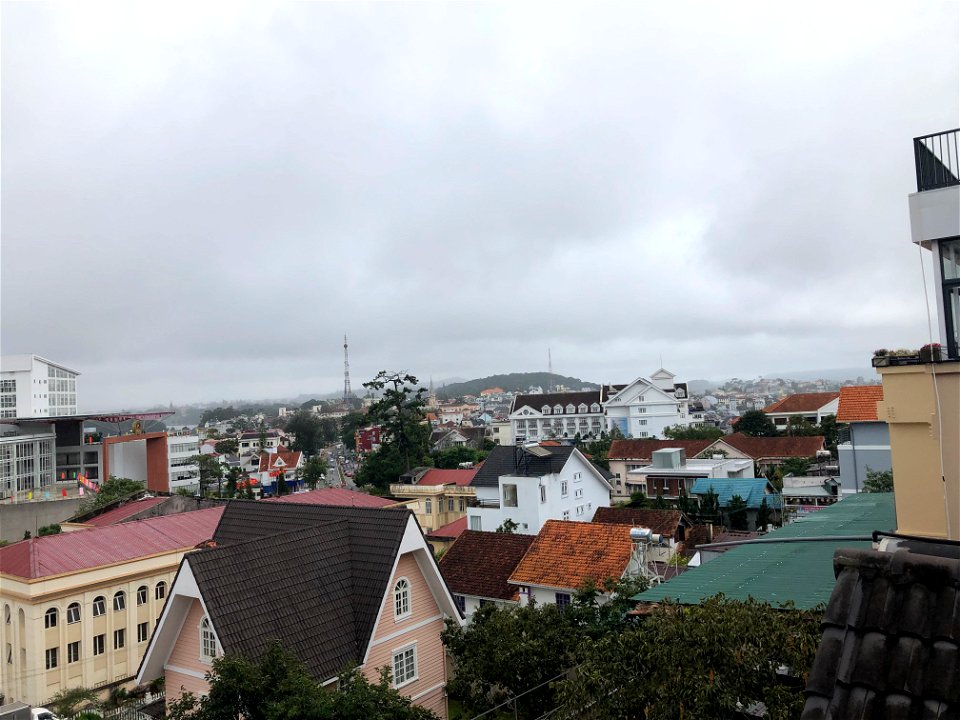 Dalat city in the morning
