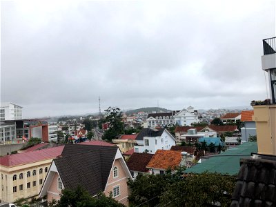 Dalat city in the morning