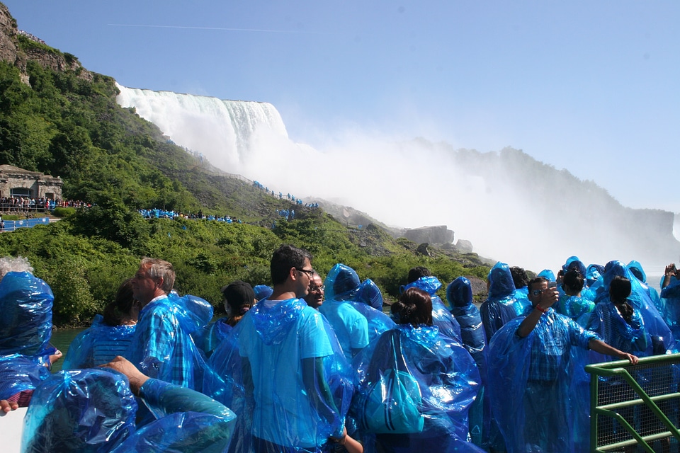 Maid of the Mist boat tour in Niagara Falls