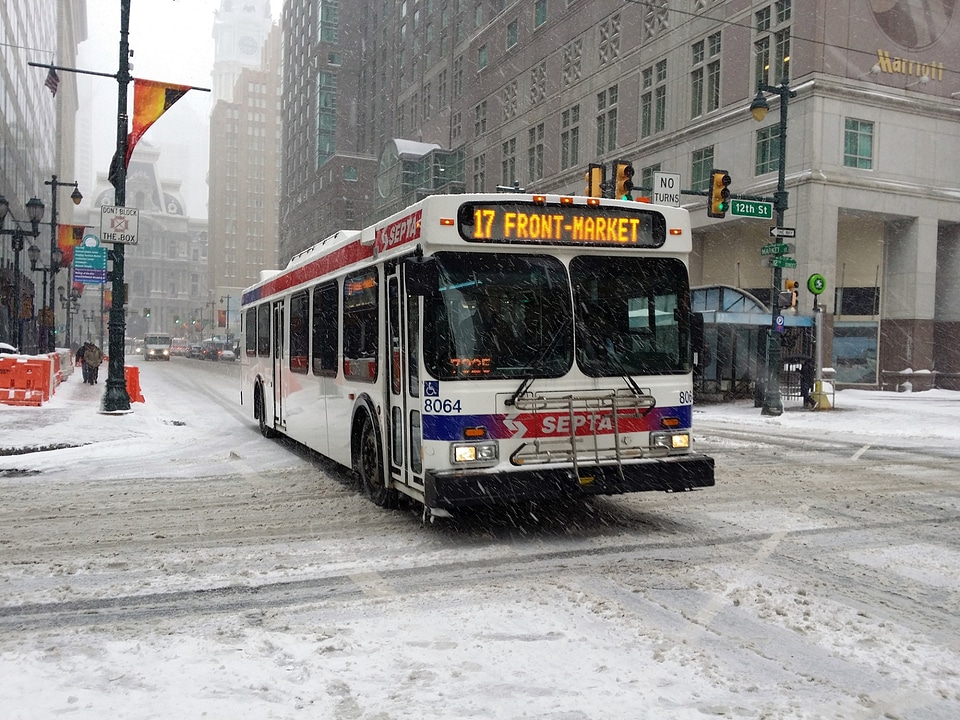 Bus Public Transport Philadelphia Pennsylvania photo