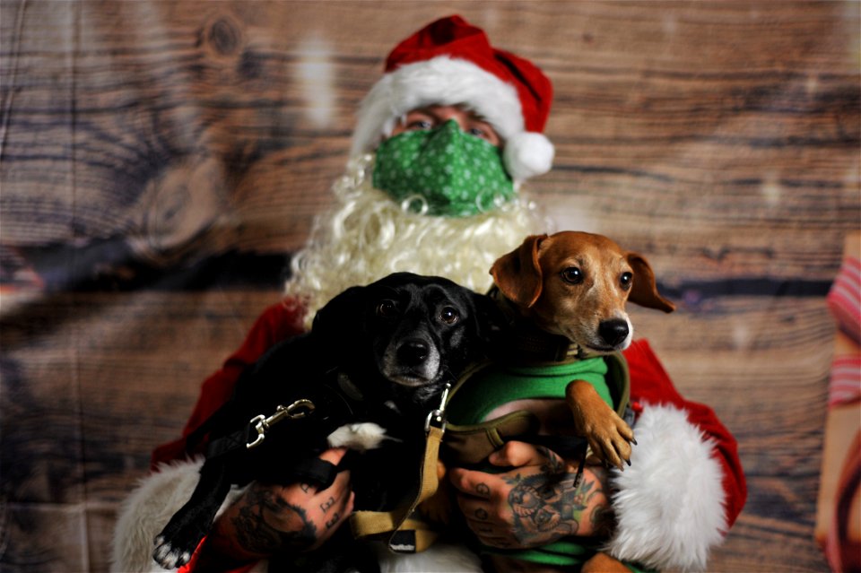 City of Elderly Love Claus for Paws Fundraiser