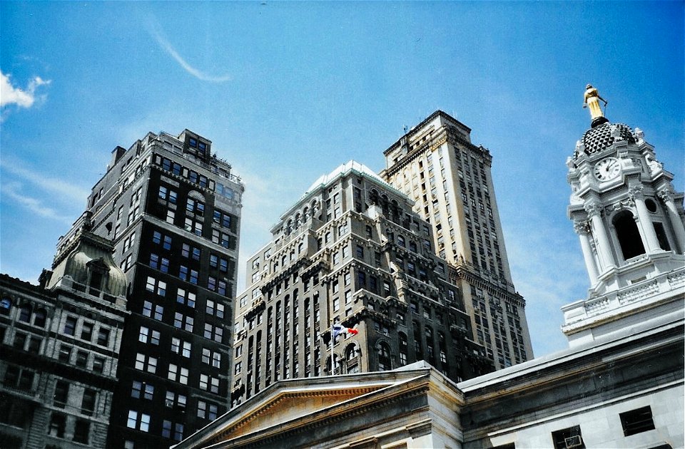 Brooklyn New York - Old Buildings in Downtown Brooklyn - City Hall