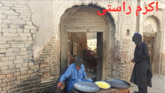 Remains of Hindu's  shops in Sar Bazar, Kulachi, Dera Ismail Khan, Khyber Pakhtunkhwa, Pakistan 3